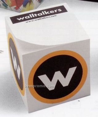 Full Size Non-adhesive Note Cube (3-7/8"X3-7/8"X3-7/8")
