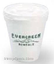 Straw-slotted Lids For High Lines/ 8 Oz. Foam Cups