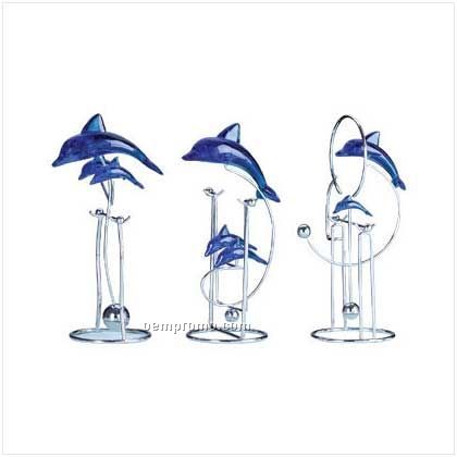 Swinging Dolphin Sculptures