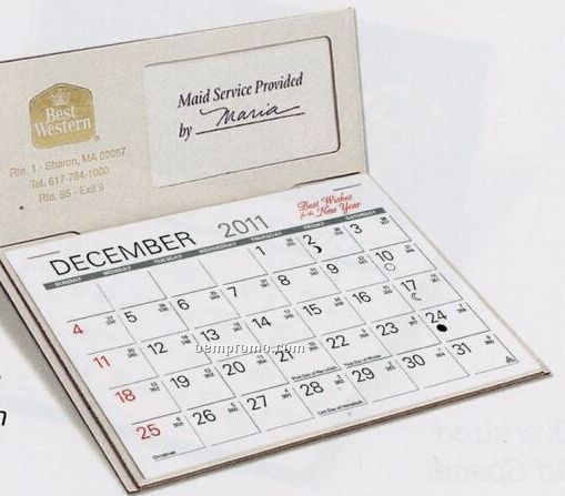 The Personalizer Warwick Premier Desk Calendar (After April)