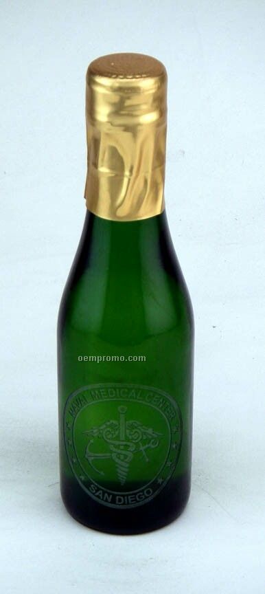 187ml Split California Champagne (Sparkling Wine) Etched With No Color Fill