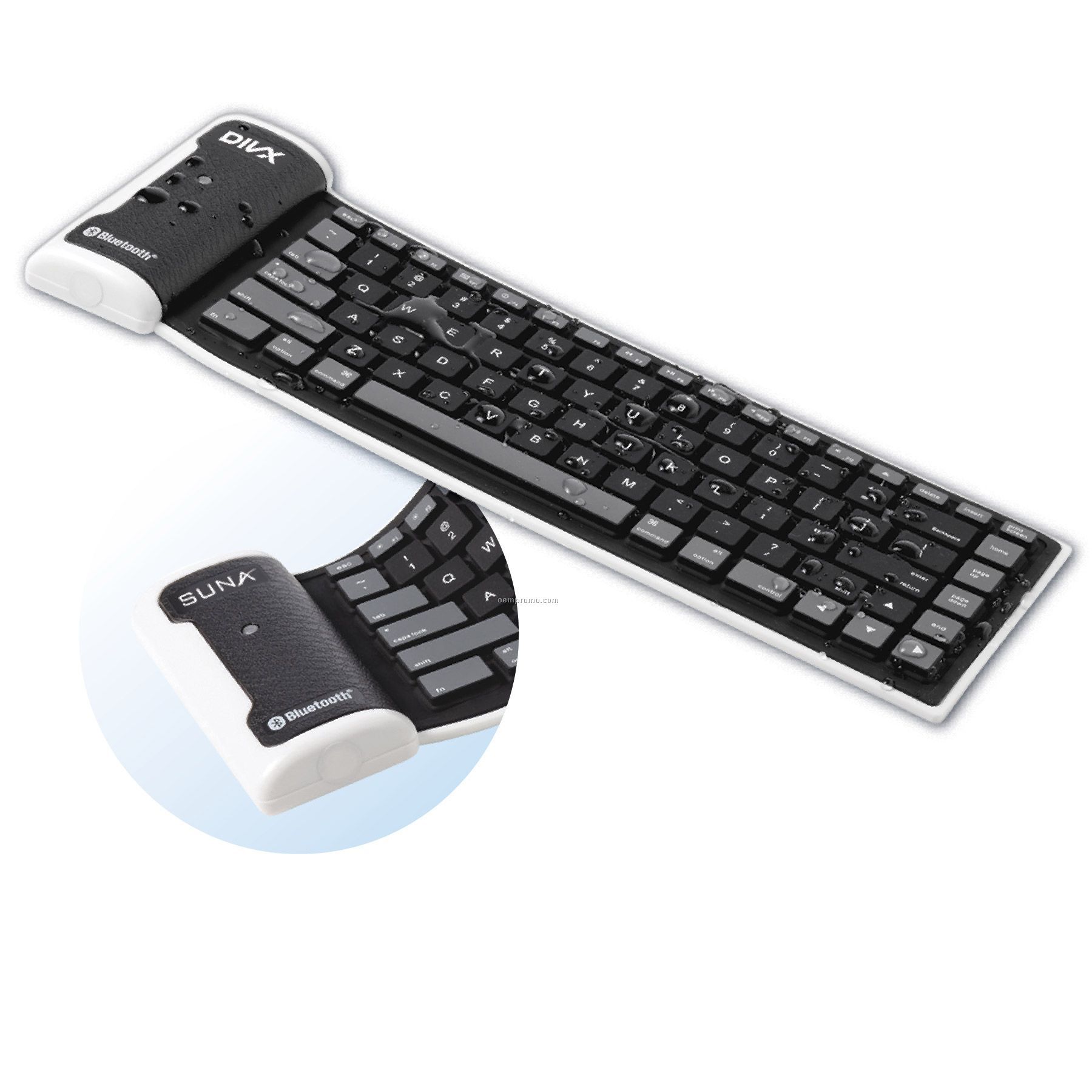 Flexible Waterproof Mini Bluetooth Keyboard