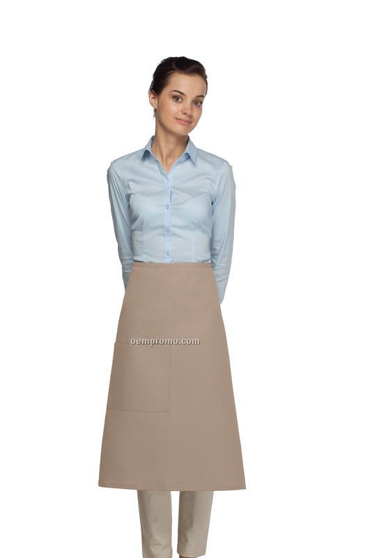 One Pocket Bistro Apron W/ Pencil Divide