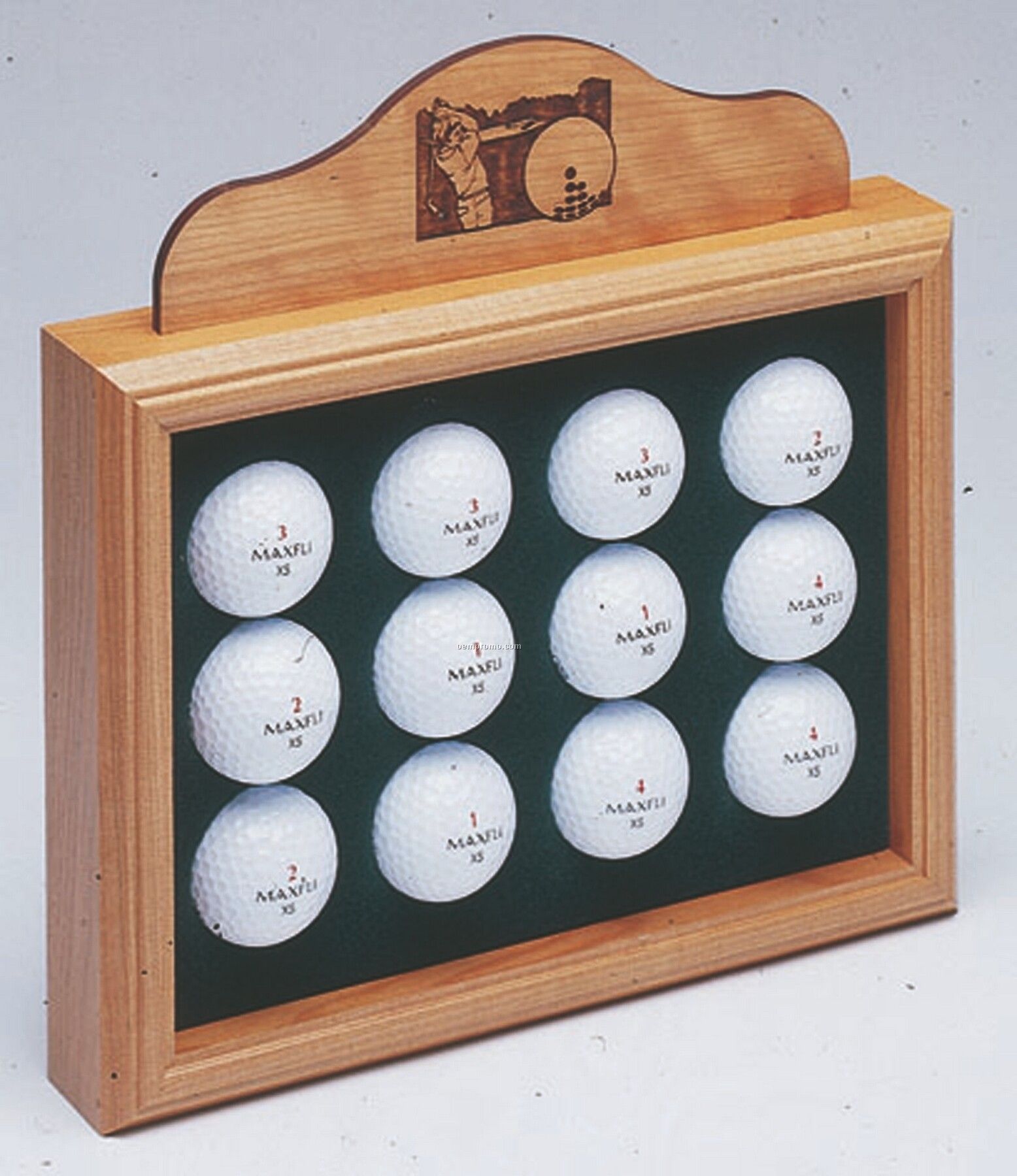 Open Golf Ball Display (11"X8"X2 1/2")