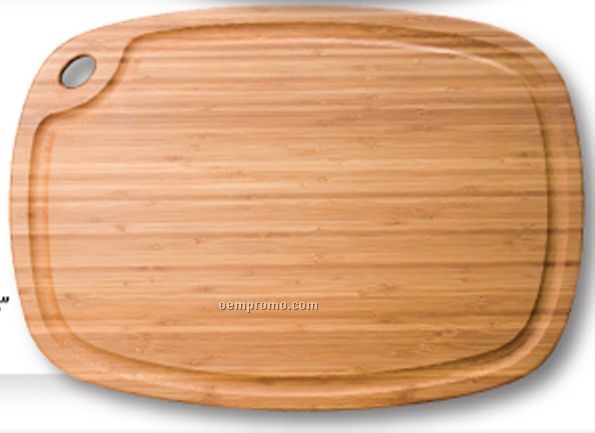 Xl Greenlite Bamboo Grooved Utility Cutting Board