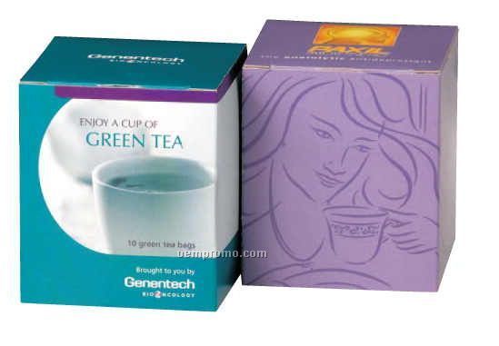 Custom Packaged Box Of Tea (Direct Printing)