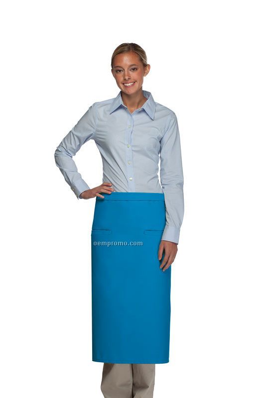 Double Inset Pocket Full Bistro Apron