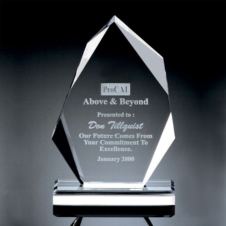 Heavy Faceted Arrowhead Award