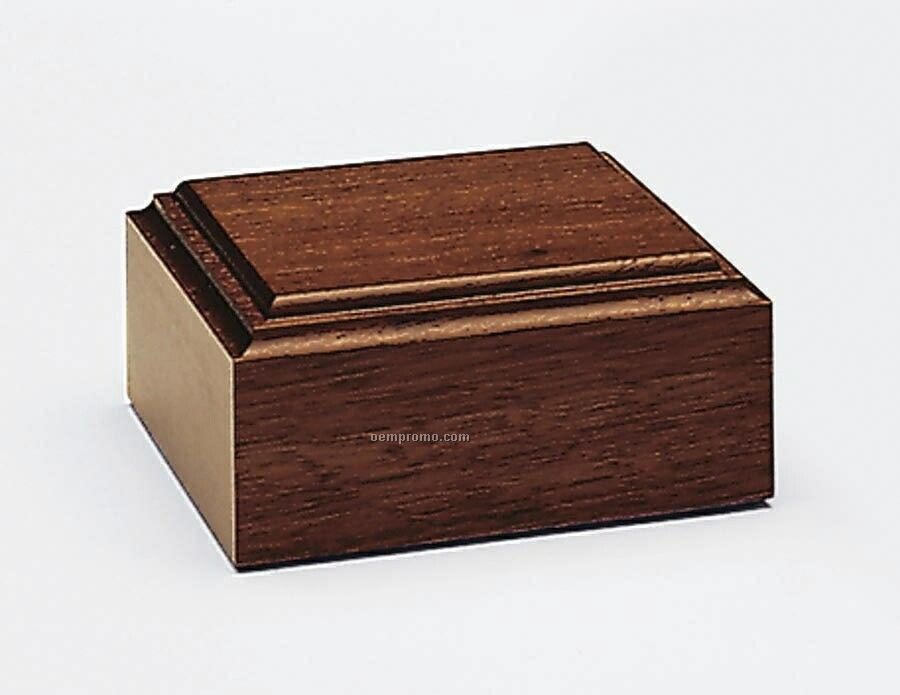 Jaffa Unlighted Mahogany Tone Wood Base