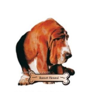 Basset Hound Dog Bookmark W/ Black Back