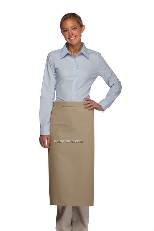 Inset Pocket Full Bistro Apron