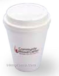 Straw-slotted Lids For High Lines/ 10 Oz. Foam Cups