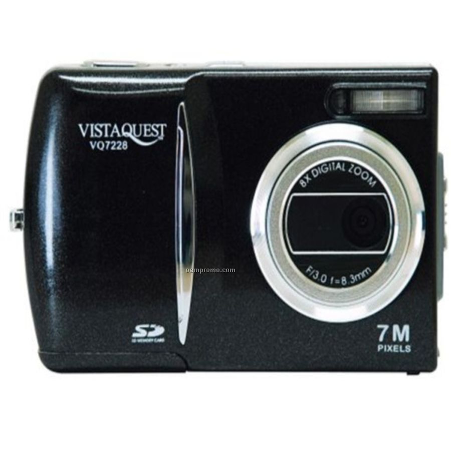 Vistaquest 7mp Black Digital Camera