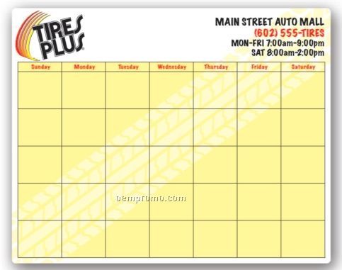 Rectangle Re-stick-it Decal (8"X10")