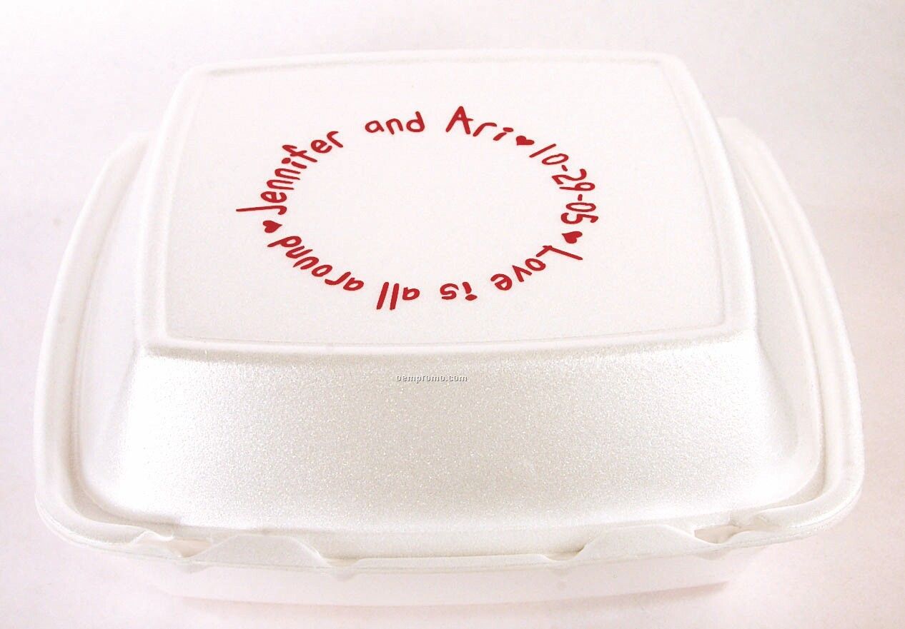 3 Compartment Carryout Foam Container/ Medium (Express Line)