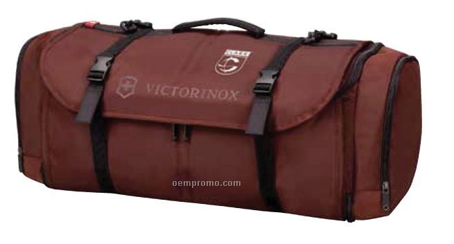 Maroon Red Seefeld Convertible Hybrid Duffel Garment Bag