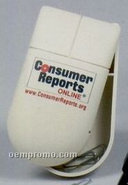Mouse Paper Clip House Dispenser (White)