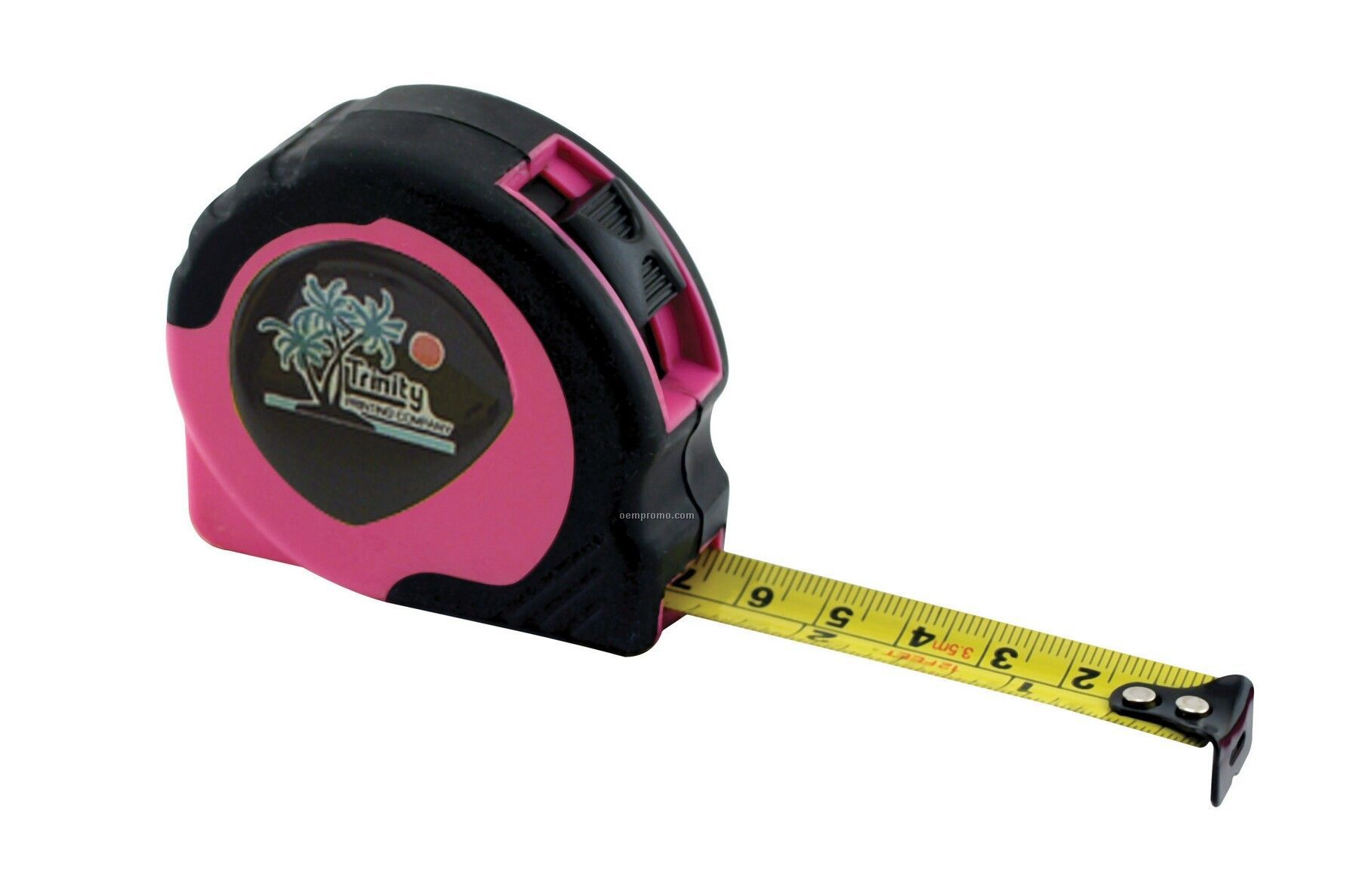 Women's Retractable Power Tape Measure- Laminated Label (12'x5/8