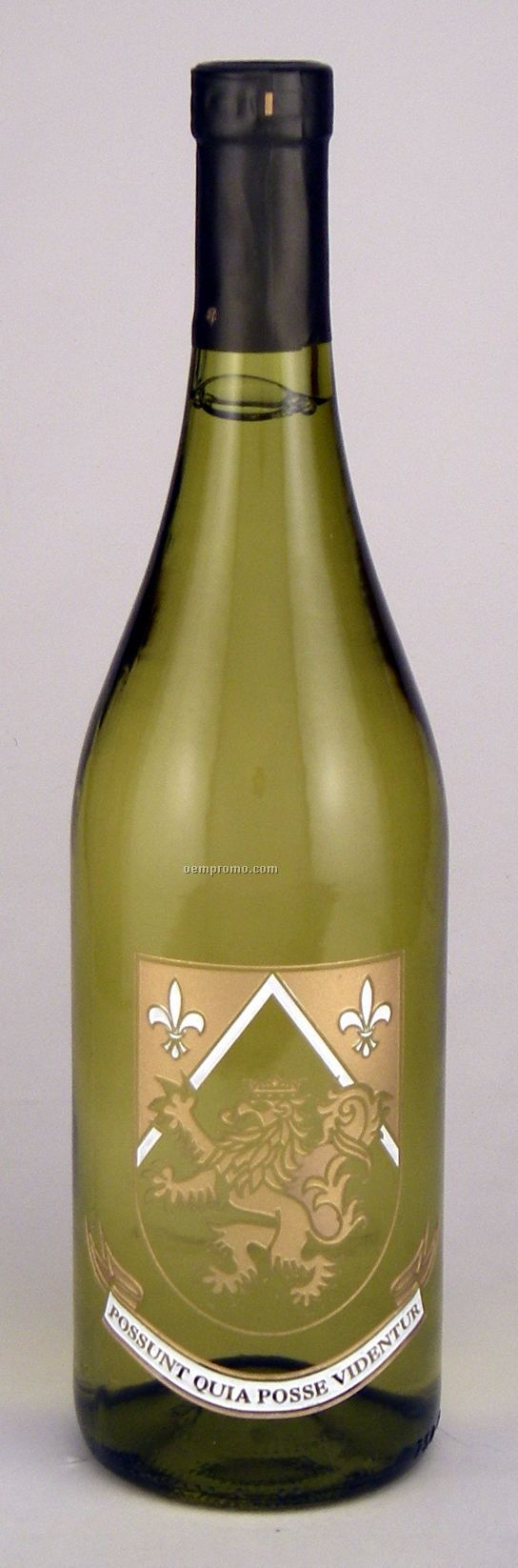 750ml Standard Chardonnay Wine Etched With 2 Color Fills