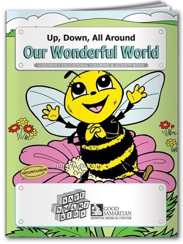 Fun Pack Coloring Book With Crayons/ Up-down-all Around Our Wonderful World