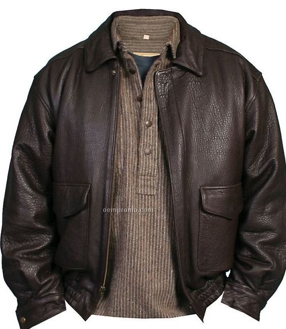 Men's Black Rugged Lamb Leather Jacket (S-2xl)