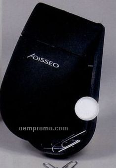 Mouse Paper Clip House Dispenser (Black)