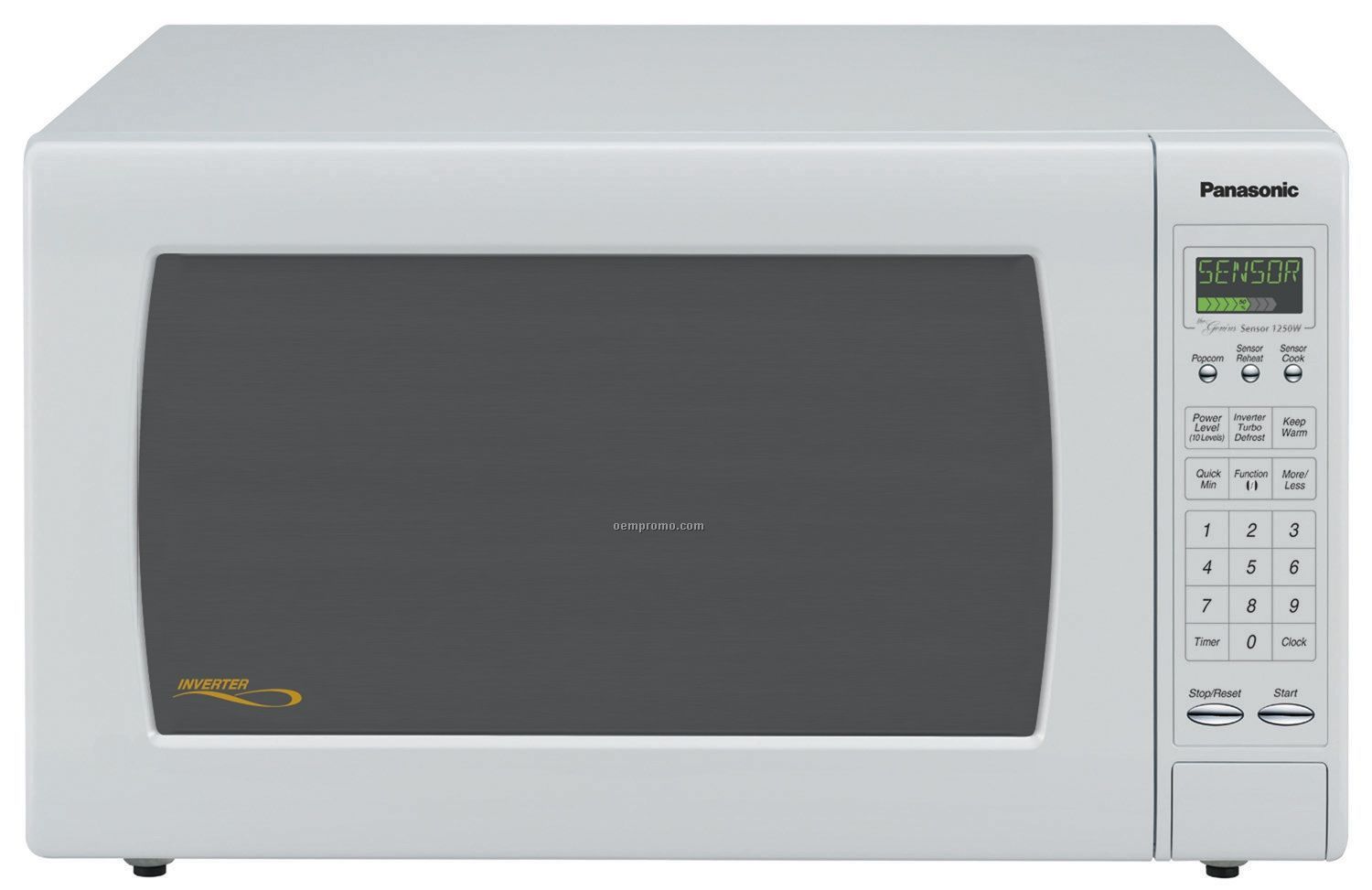 Panasonic Full-size Genius Inverter Microwave (White)