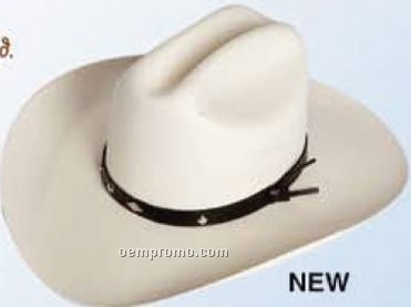 U Shape It Western Straw Hat