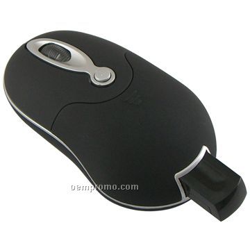 Mini Wireless Mouse W/ USB Receiver