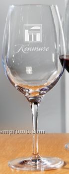 18 Oz. Europa Red Wine Glass (Set Of 2 - Deep Etch)