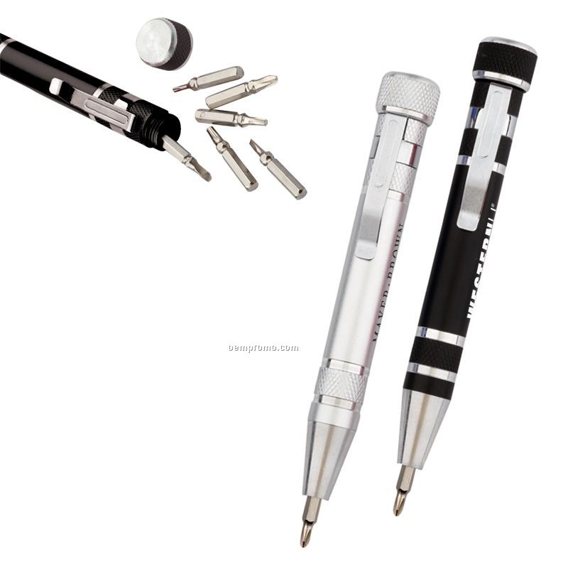 Aluminum Pen-style Tool Kit