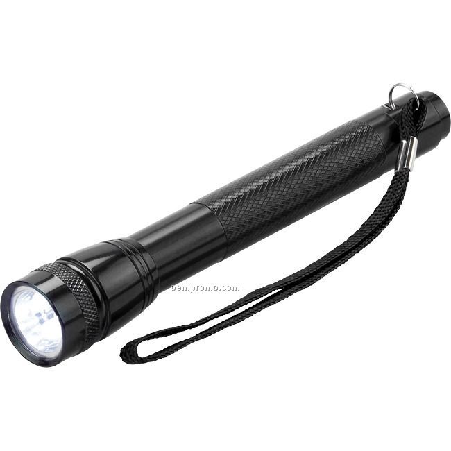 Black 3 LED Flashlight