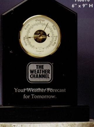 9" Marble Cathedral Weather Instrument Award