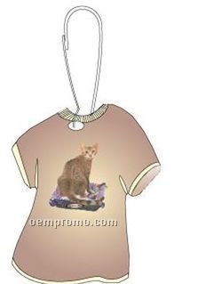 Egyptian Mau Cat T-shirt Zipper Pull