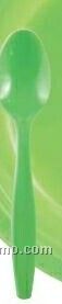 Fresh Lime Green Colorware Plastic Spoon