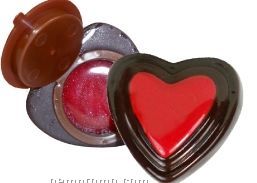 Heart Chocolate Red Lip Gloss
