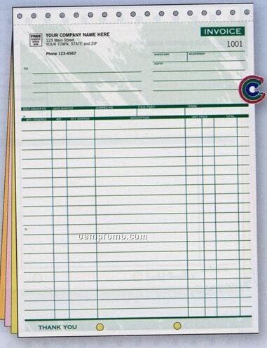 Classic Collection Large Shipping Invoice (4 Part)