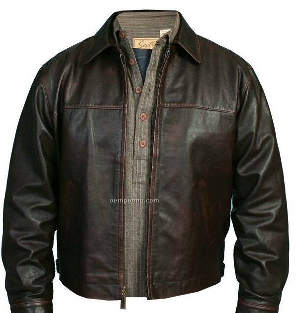 Men's Frontier Leather Jacket (S-2xl)