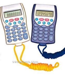 Pocket Calculator W/ Carry Cord
