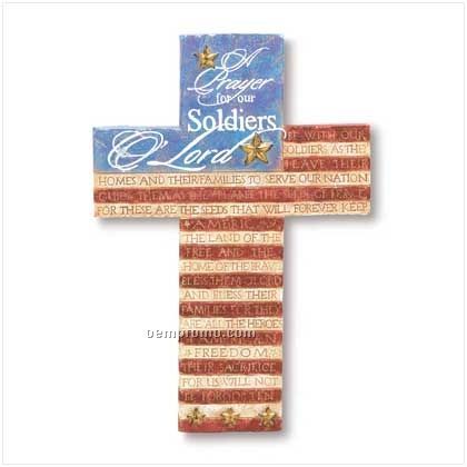 Soldier's Prayer Cross