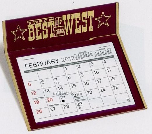 The Imperial Warwick Premier Desk Calendar (After April)