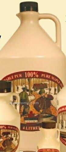 Commercial Pure Maple Syrup In Plastic Jug