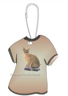 European Burmese Cat T-shirt Zipper Pull