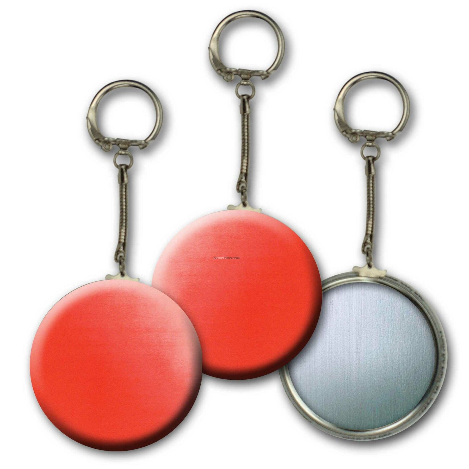 Metallic Key Chain W/3d Lenticular Changing Colors Effects (Blanks)