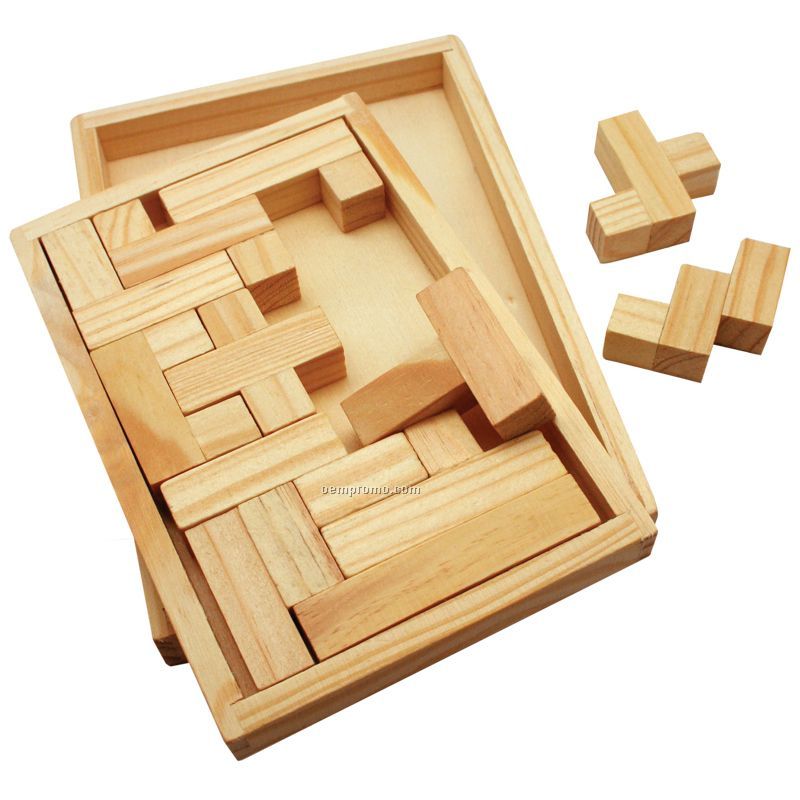 Shapes Challenge Wooden Puzzle