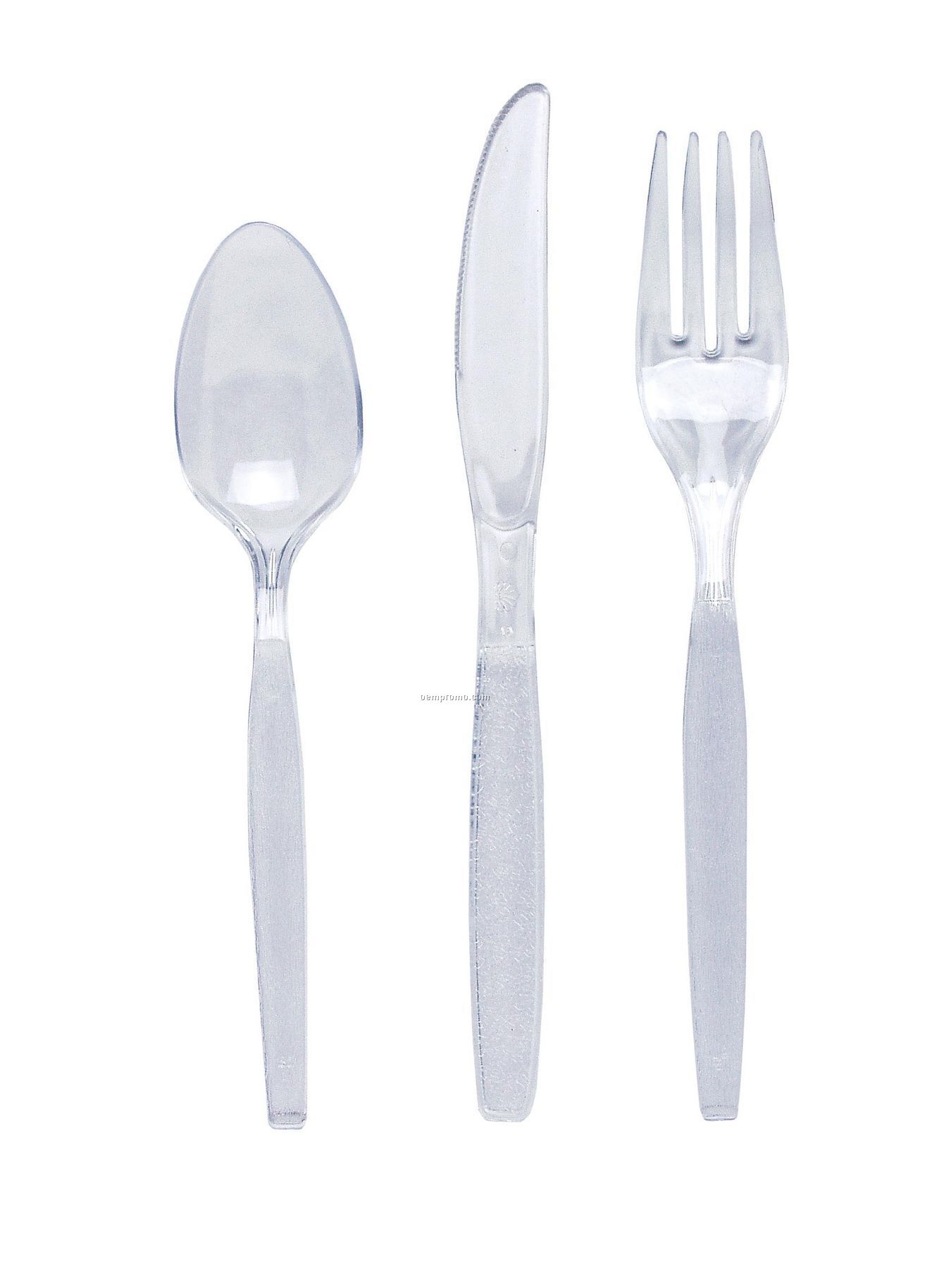 Clear Colorware Plastic Spoon