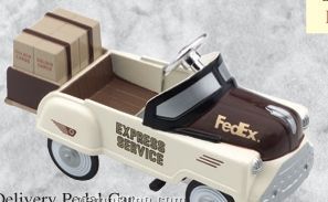 Die Cast Delivery Pedal Car - 4 Hour Service