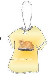 European Shorthair Cat T-shirt Zipper Pull