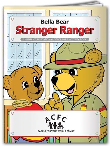 Fun Pack Coloring Book W/ Crayons - Bella Bear Stranger Ranger