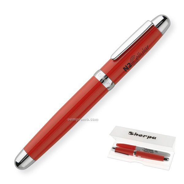 Red Sherpa Pen /Highlighter